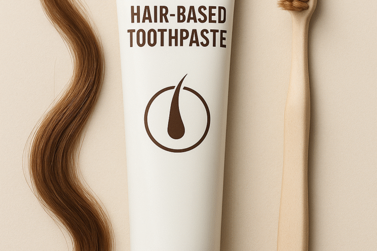 Alt="Toothpaste from hair"