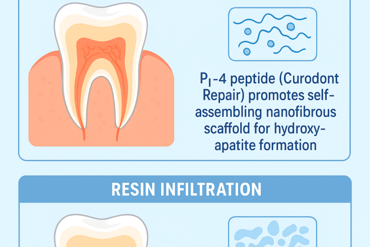 "Biomimetic peptide enamel repair"
